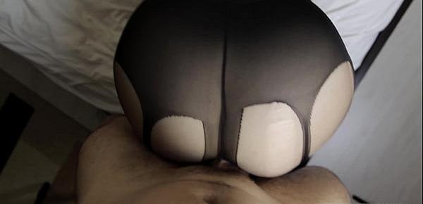  Teen Step Sister Big Ass Pantyhose fuck